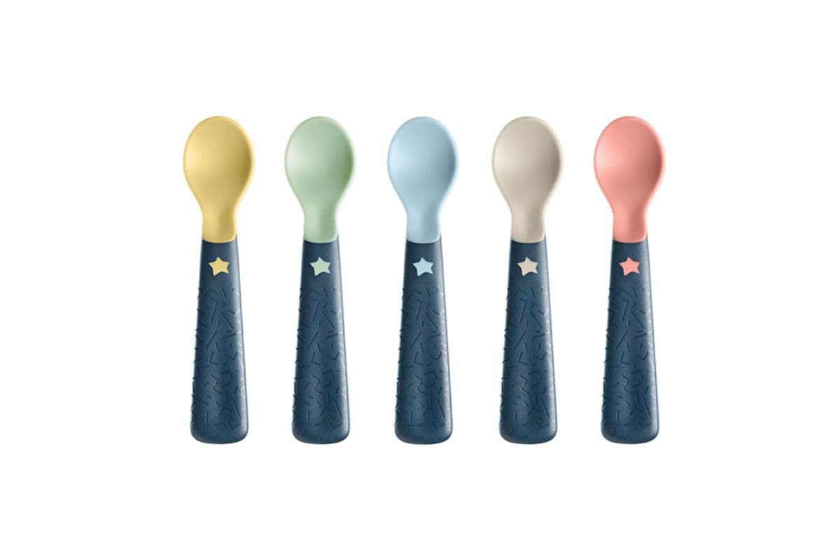 PACK 5 CUCHARAS DE APRENDIZAJE EASIGRIP 6 MESES+