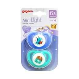 Chupete Odontologico Mini Light Talla M 2 Un (Azul-Verde)