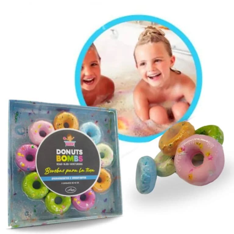 Bombas De Bano Donuts Efervescentes Para la Tina