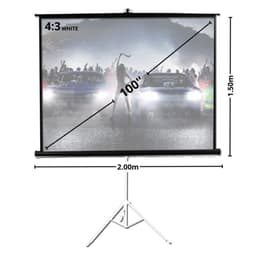 Telon CTripod 200x150 cm 43 para Proytor Vsonic PX703HD