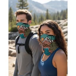 Bandana Deportiva y Casual Unisex Celeste Celeste TALLA UNICA