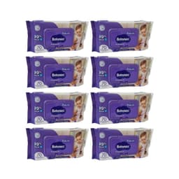 Pack 8 Toallitas Humedas Hipoalergenicas Aloe Vera 70 Unidades c/u , 560 Toallitas,
