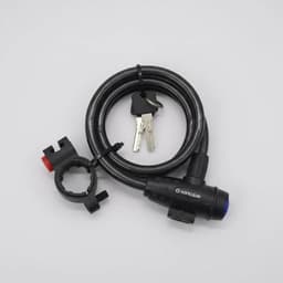 Candado Para Bicicleta Moto Traba Cadena Seguridad Multiuso Negro