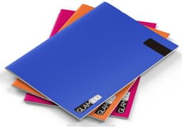 Cuaderno Glamtex College 80h 5mm Matematica Liso Colors 10u
