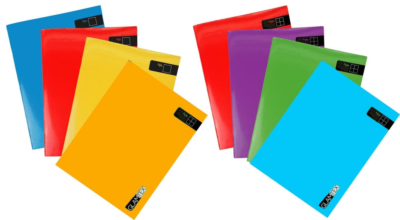 Cuaderno Glamtex College 80h Cal. Vertical Liso Colors 8u