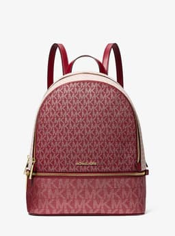 Mochila Rhea Metallic Signature Rojo TALLA UNICA