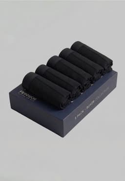 Pack Boxer 5 Negro Black Negro S