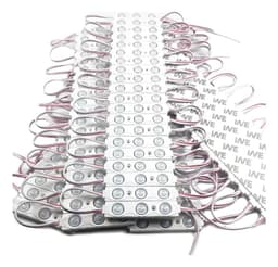 Pack 200 Modulos Led 12v 1.2w 2835 Luz Fria