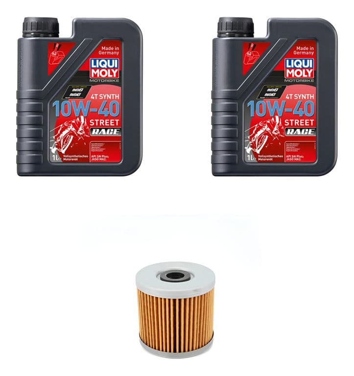Kit De Mantencion Moto Zontes Zt 350 2l Aceite + Filtro