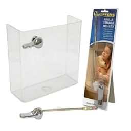 Manilla Metalica Cromada Estanque Wc Frontal Reforza