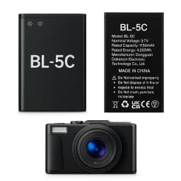 Bateria BL-5C 1150mAh 3.7V para Camara Digital Compatible