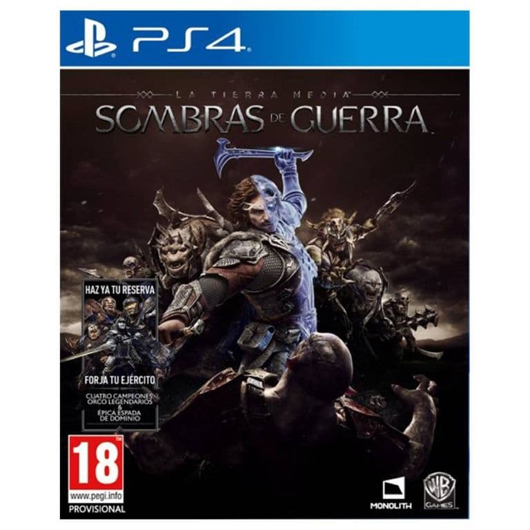 Middle-earth Shadow Of War - Juego Fisico Ps4 - Sniper Game