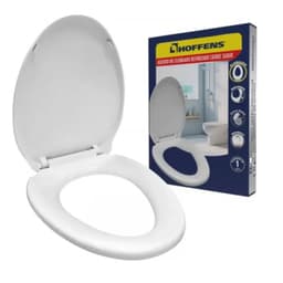 Asiento Y Tapa Wc Elongado Reforzado Cierre Normal