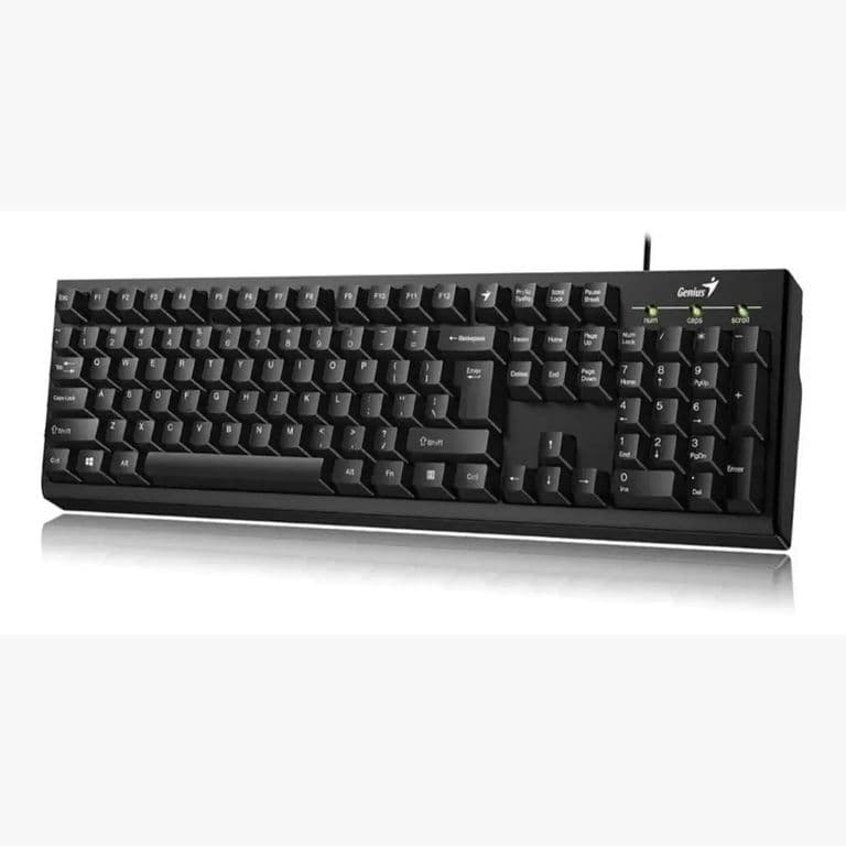 Teclado de una mano Smart QWERTY espanol color negro Modelo KB-100
