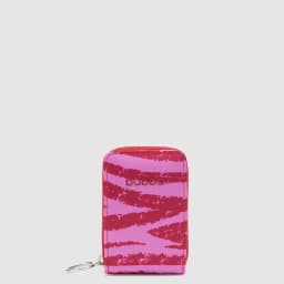 Tarjetero Cannes Zebra Essentials Negro TALLA UNICA