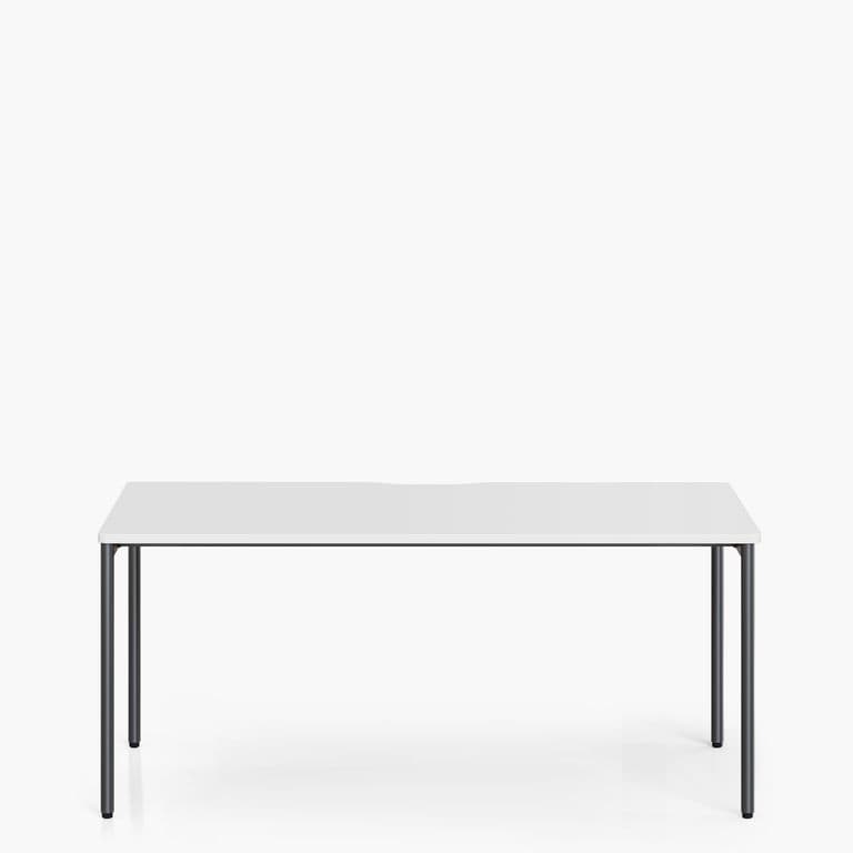 Escritorio Astro 160x75 Blanco/Gris Form Blanco