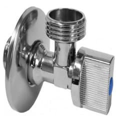 Llave Angular Lavadora Un Medio Por Tres Cuartos He Bronce Cromado