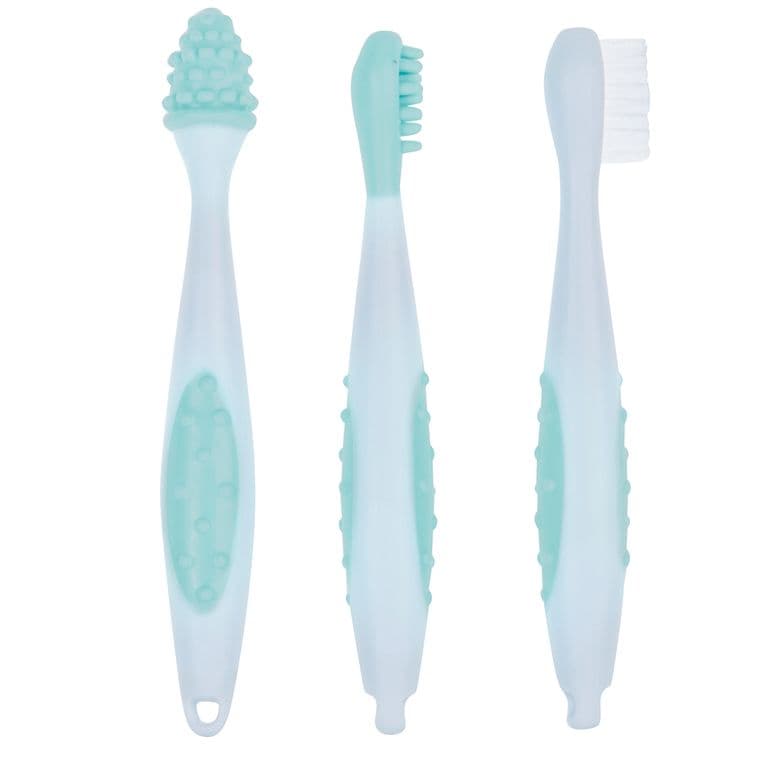 Set De 3 Cepillos De Dientes Bebe Confort