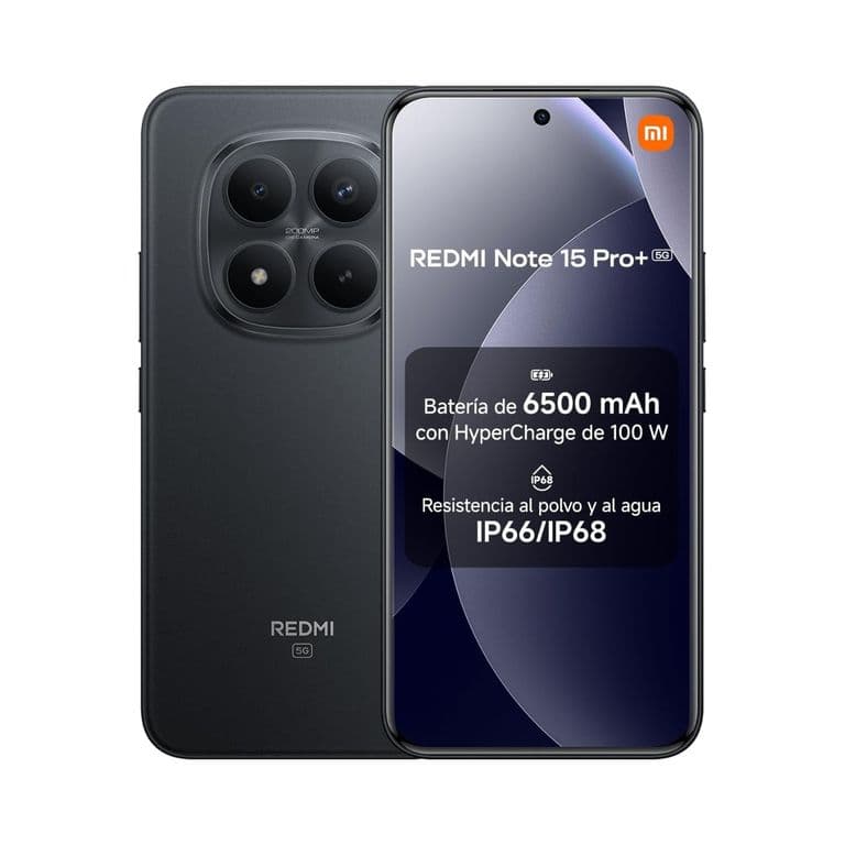 Redmi Note 15 Pro+ 5G 8GB + 256GB Negro / Negro / 256 GB / Negro Negro 256 GB