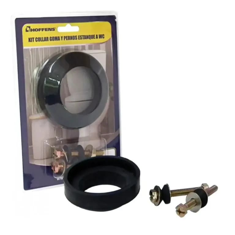 Kit Reparacion Wc Estanque A Taza Goma Esponja + Pernos Zinc