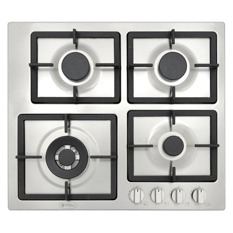 Encimera Gas Licuado Quadra 60 cm 4 Platos