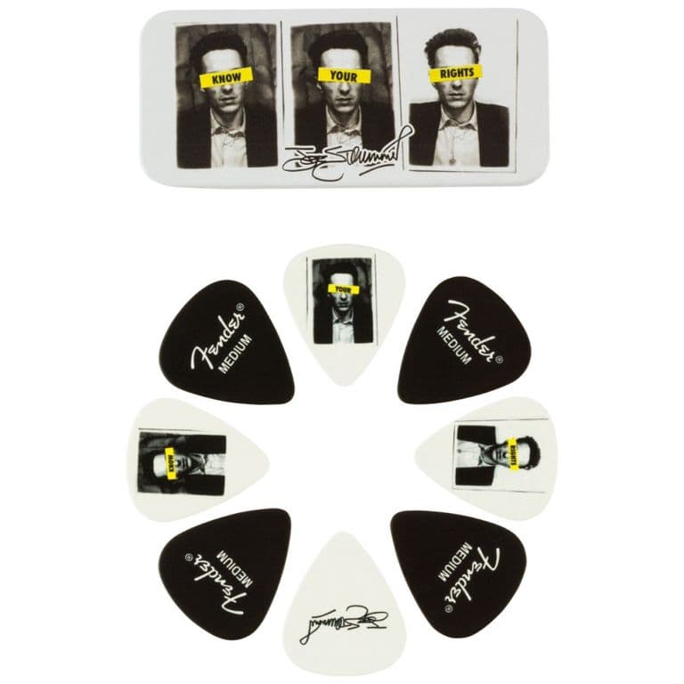 Lata de puas Joe Strummer medium x8 unid.