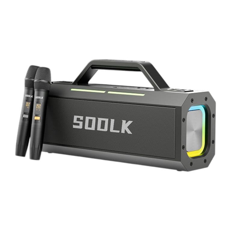 Parlante Altavoz Bluetooth 5.0 Karaoke 2Mic 150W 18000mAh IPX5 TWS SODLK S520