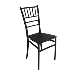 Silla Plastico Apilable Deco Svenna Negra ...