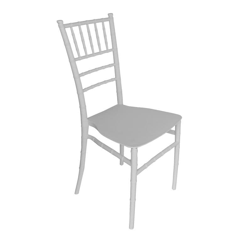 Silla Plastico Apilable Deco Svenna Blanca ...