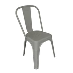 Silla Plastico Apilable Deco Aska Gris
