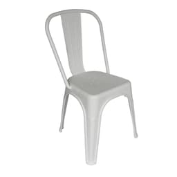Silla Plastico Apilable Deco Aska Blanca