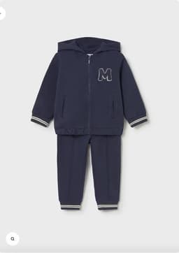 Sudadera y pantalon largo Azul 4 ANOS