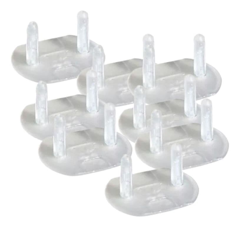 Set 8 Cubre Enchufe Seguridad Bebes Ninos