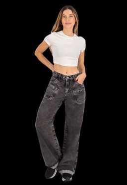 Jeans Idra III Negro Negro 36