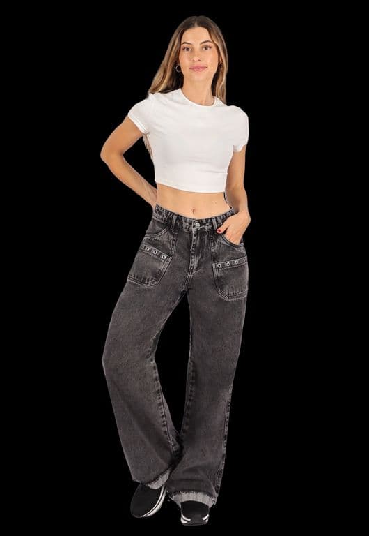 Jeans Idra III Negro Negro 36