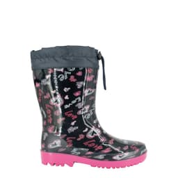 Bota de Agua con Polar Nina Azul Mica Azul 26