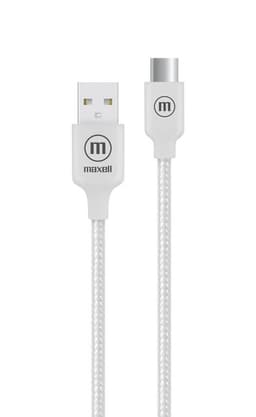 Cable Trenzado USB a USB C 2 Metros Carga Rapida Blanco