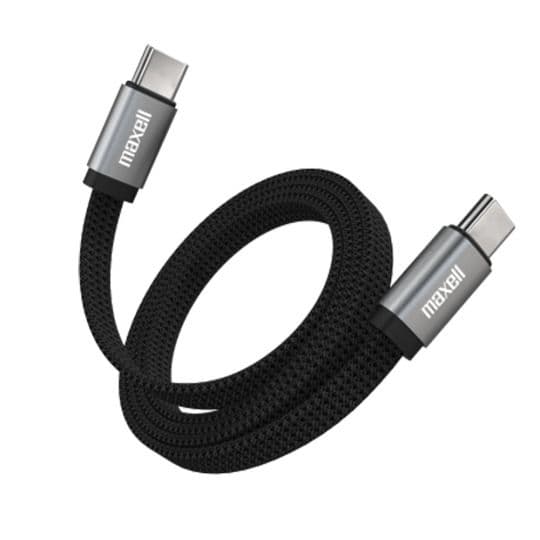Cable Trenzado Magnetico 100W USB C a USB C 2 Metros Carga Rapida Negro