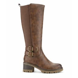 Bota Cafe Mujer Casual Sindy Cafe 35