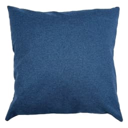 Funda Cojin Decorativo Diseno Lino Azul 50x50