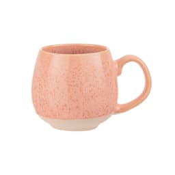 Taza Ceramica Acuarela Rosada 360 ml