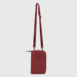Cartera Flat Purse Travel Cherry Essentials Rojo TALLA UNICA