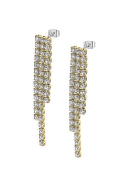 Aros LS2573-4/2 Dorado Mujer Rainbow Dorado TALLA UNICA