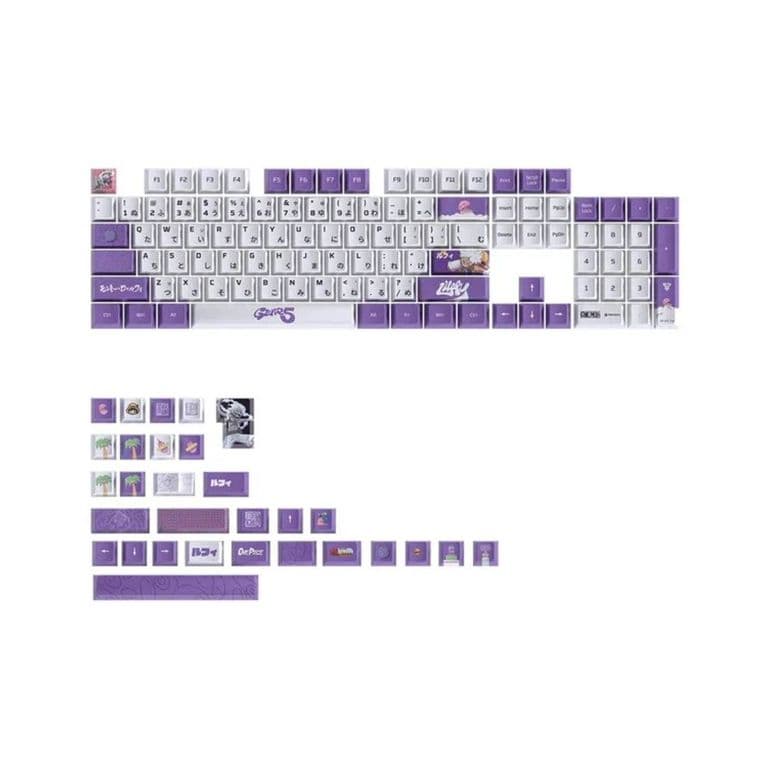 KeyCaps ACK03 OP One Piece GEAR5 Blanco