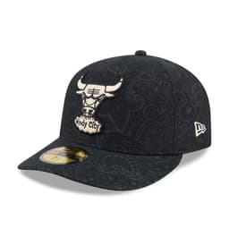 Gorra 59Fifty NBA Chicago Bulls Brushed Cotton Negro Negro 7 1/2