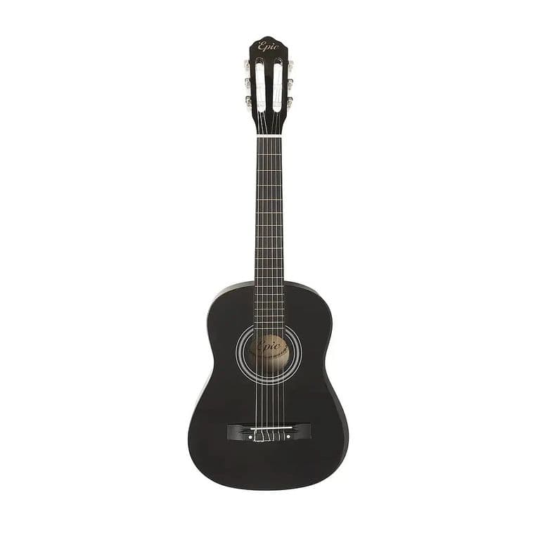 Guitarra Clasica 38 Negra con Bolso