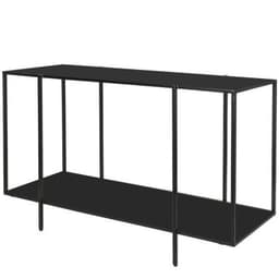 Arrimo Metalico Metalico Ikla Negro 120x45x76 Hecho a Mano