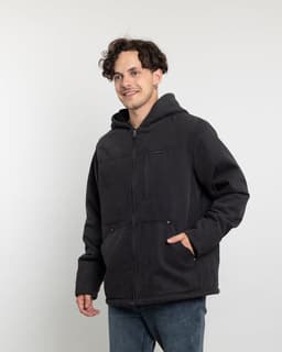 Chaqueta Canvas Hombre procesada y forrada Negro Negro S
