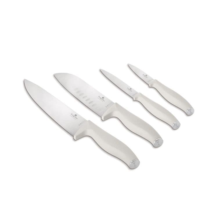 SET DE CUCHILLOS 4 PZS COLECCION SAHARA ACERO INOXIDABLE
