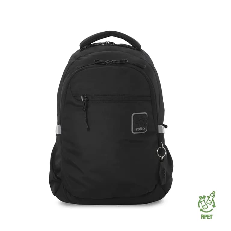 Mochila Universitario Misisipi 2.0 Porta Pc 14 Negro Negro M